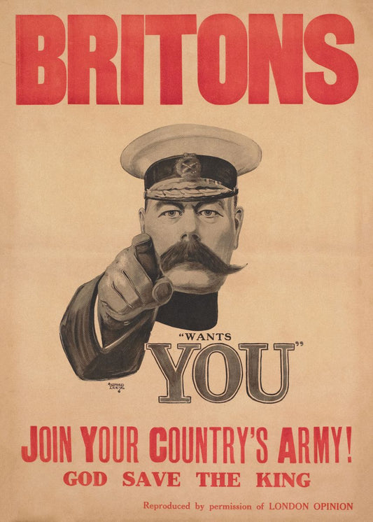 Britons War Want You Print